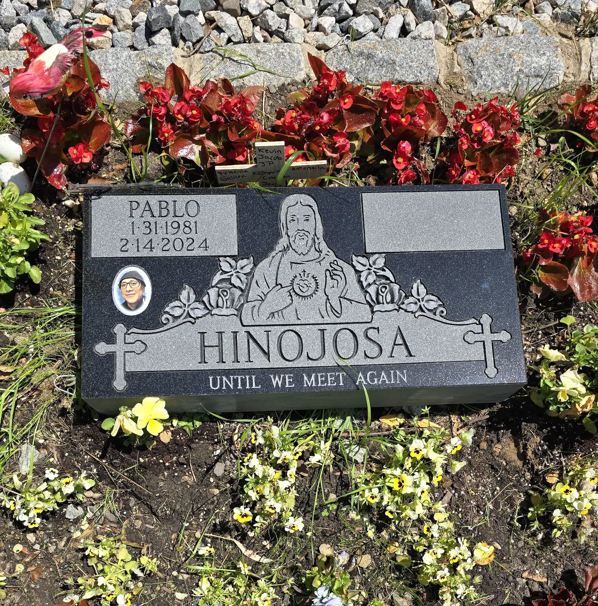 Granite Military Grave Marker hand-carved by Military Marker Guide in NJ — image 3