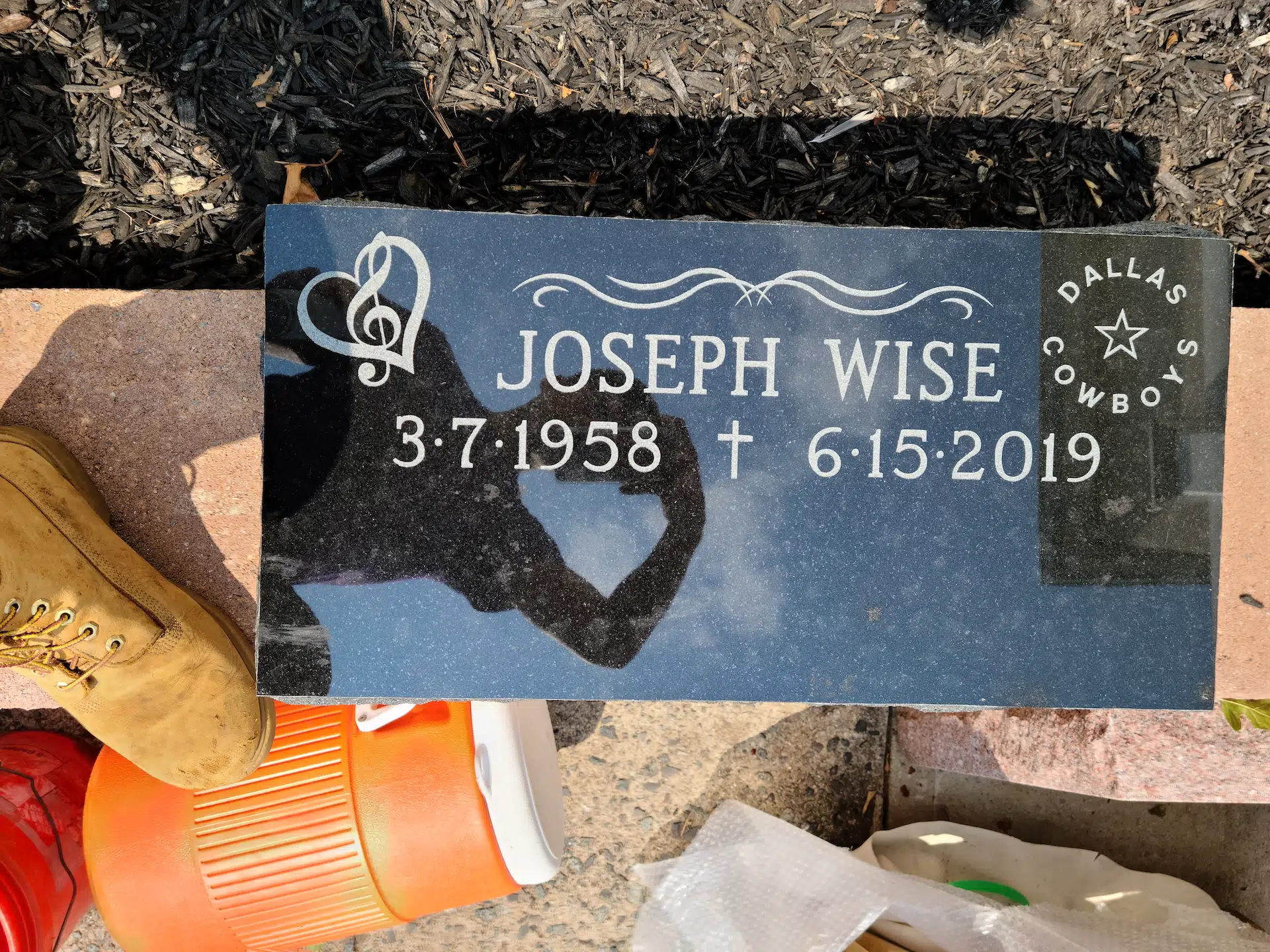 Granite Military Grave Marker hand-carved by Military Marker Guide in NJ — image 6
