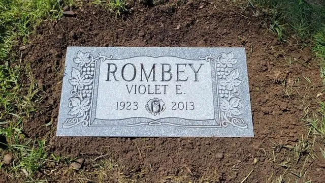 Granite Military Grave Marker hand-carved by Military Marker Guide in NJ — image 4
